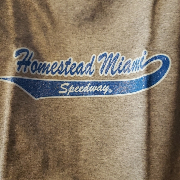 Kavio Homestead Miami Speedway Grey Tank Top Size Small - Picture 4 of 6